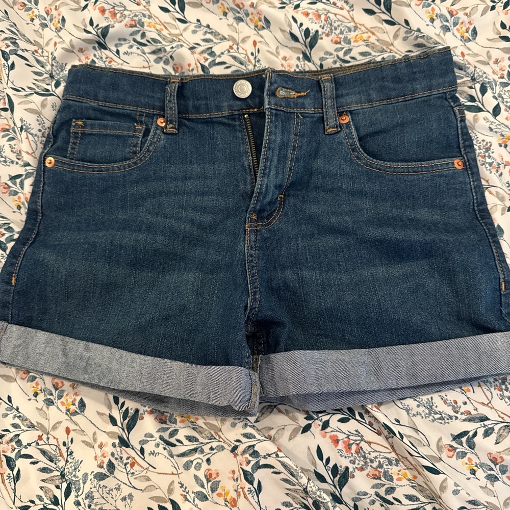 Levi's Classic Blue Denim Shorts